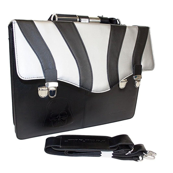 THINKGEEK:  STAR WARS Darth Vader Briefcase Bag - Picture 2 of 5